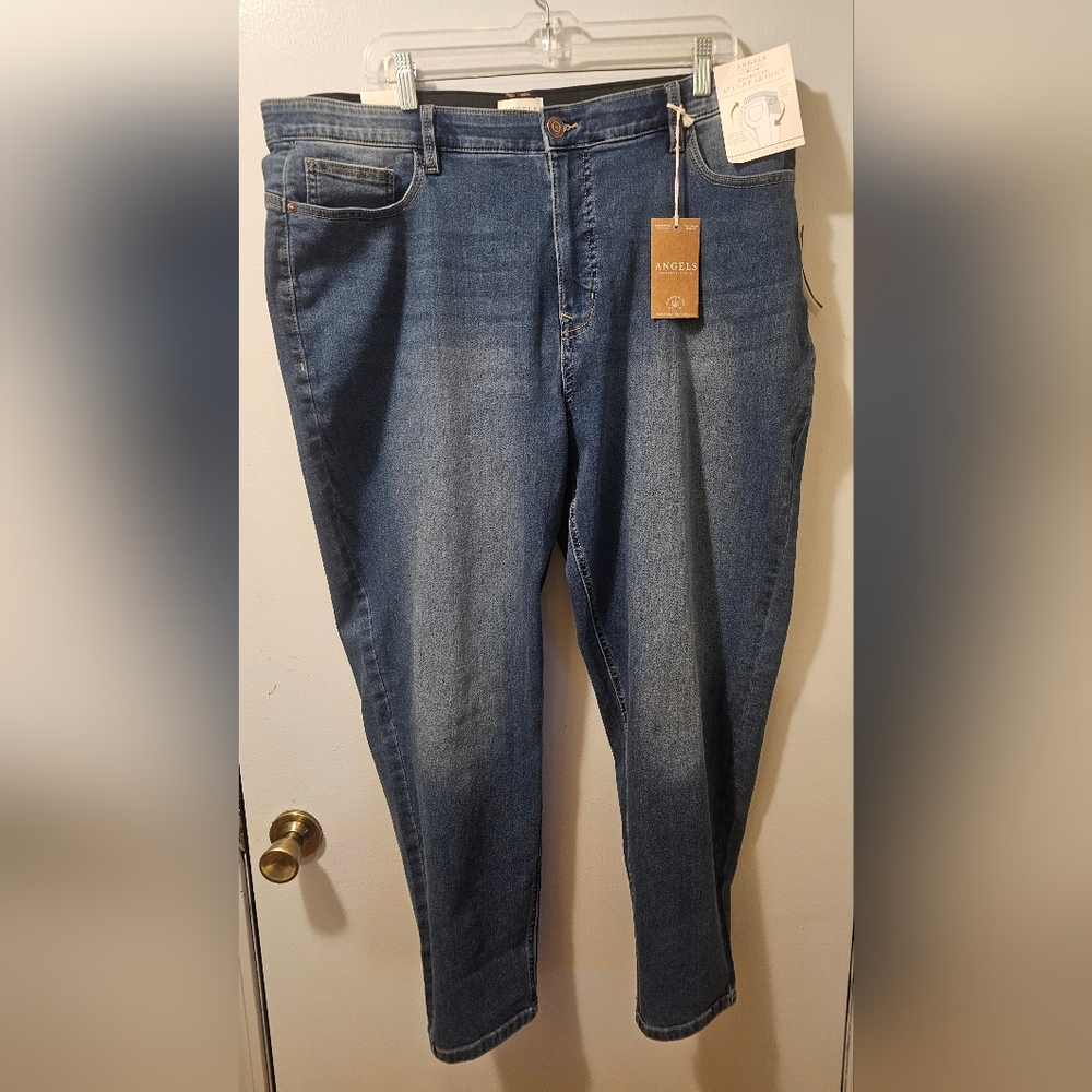 Angels Forever Young Jeans Everluxe Sculpt Skinny Women's Size 22W NWT